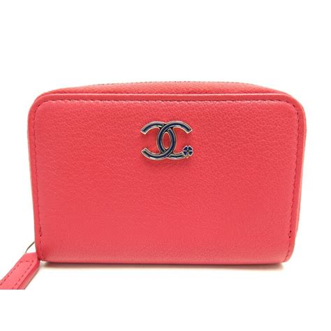 porte carte chanel rose|Porte.